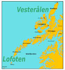 Vesterålen is an archipelago in northern norway, north of the lofoten islands. Vesteralen Wikipedia