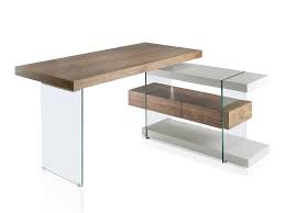 Tempered Glass Office Desks With