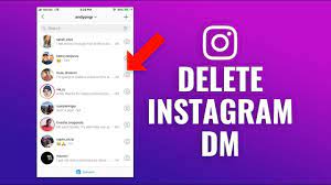 delete messages on insram android