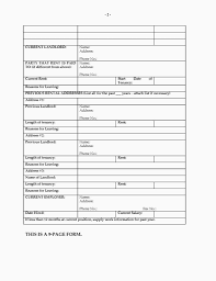 020 Rental Application Form Template Word Southrica Lease
