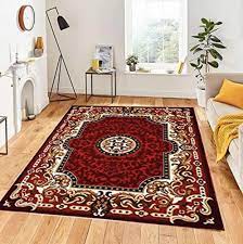 maroon polyester floor carpet design