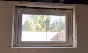 Window Sill On A Basement Window