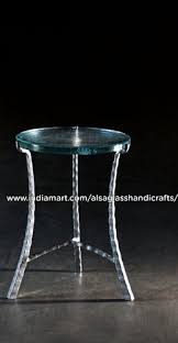 Clear Standard Cast Glass Coffee Table