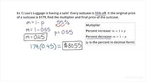 Percentage Increase Or Decrease