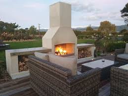 Outdoor Fireplace Outdoor Bbq Area