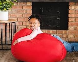 Image of Traditional beanbag chair