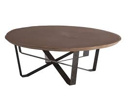 Low Handmade Wood Veneer Coffee Table