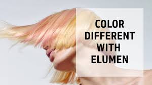 Color Different With Elumen Elumen Play Direct Hair Dye Goldwell Education Plus