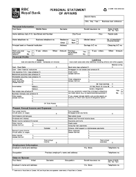 Mortgage Statement Template Rbc Form Fill Out And Sign