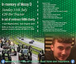 tractor run in memory of thomas dunne