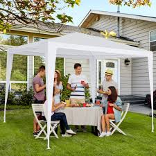 outsunny 9x9ft party tent outdoor