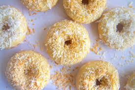 toasted coconut doughnuts bakes by