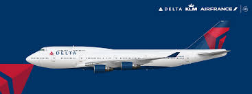 delta airlines boeing 747 400 n661us