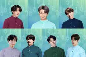 Free shipping for as low as p599 😍. When Raya Meets K Pop Fans Photo Edits Bts In Baju Melayu Festive Selfies Coconuts Kl