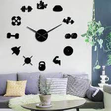 Modern Quartz Clocks Diy 3d Big Wall