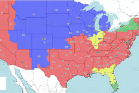 Nfl Distribution Maps What Game Will You See In Week 11