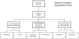 40 Veracious Organization Chart For Distribution Company