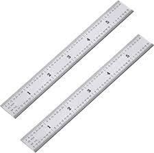 See full list on howmany.wiki Amazon Com Eboot 2 Pack Stainless Steel Ruler Machinist Engineer Ruler Metric Ruler With Markings 1 8 1 16 1 32 1 64 Inch For Engineering School Office Architect And Drawing 6 Inch Office Products