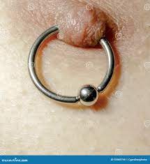 Nipple PIercing stock photo. Image of hoop, piercing - 35985756