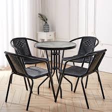 Foldable Patio Table And Chairs Set
