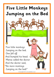 More Monkeys Jumping On The Bed Poster