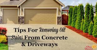 Removing Oil Stains From Concrete Tips