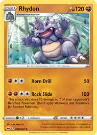 Pokémon who know horn attack move. Rhydon Pokedex