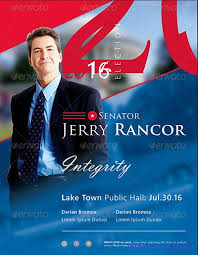 Free Campaign Flyer Template Political Campaign Free Psd