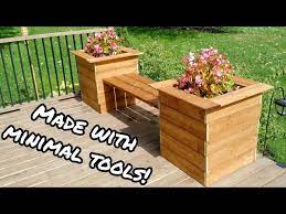 A Planter Bench Anyone Can Make