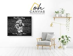 Personalized Gift Canvas Custom Photo
