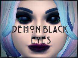the sims resource demon black eyes