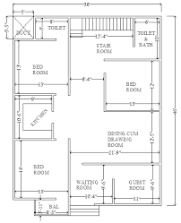 36 X 46 Floor Plan Design Ii 4 Bedroom