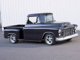 1956 chevy truck indi go blue