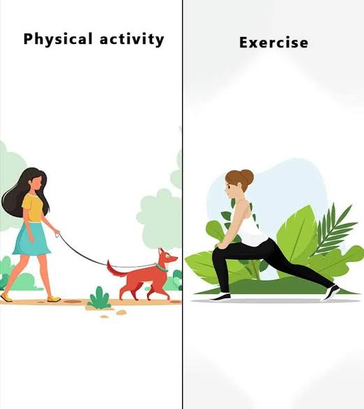 Exercise Image Teacher practicing yoga and healthy eating