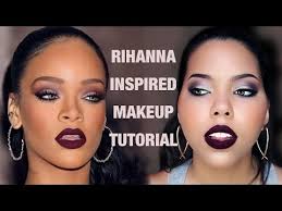 rihanna inspired makeup tutorial