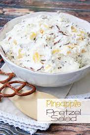 Pretzel Salad Recipe Pineapple gambar png