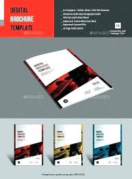 One Page Brochure Template Free