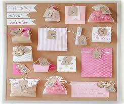 My sister's wedding advent calendar. Cardsnbadges On Twitter Try To Make A Wedding Advent Calendar For The Bride To Unwrap And Celebrate The Days Leading Up To Her Wedding Day Https T Co Fqdafk720h