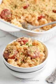 creamy sausage mac and cheese easy