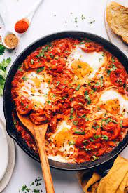 easy shakshuka with fresh or canned