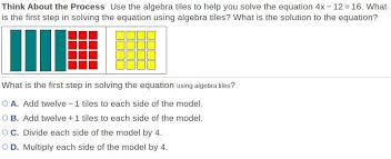 Use The Algebra Tiles To Help You Solve