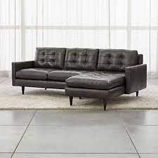 Arm Chaise Midcentury Sectional Sofa