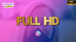 full hd 1080p image in picsart 2020