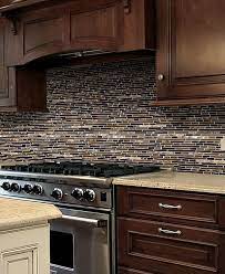 Brown Glass And Marble Stone Mix
