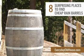 8 Places To Find Rain Barrels For