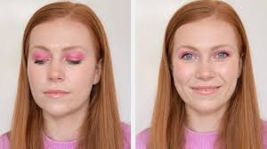 how to wear pink eyeshadow for redheads
