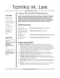 Public Relation Specialist Resume Public Relations Resume Sample