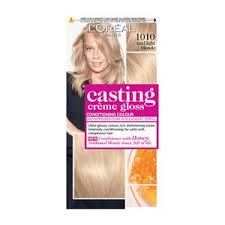 This can lead to a more natural shade of color, although unfortunately not for long: Casting Creme 1010 Light Iced Blonde Semi Permanent Hair Dye Superdrug
