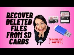 recover deleted files from sd cards