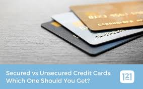 Unsecured credit cards unsecured credit cards are what most people are referring to when they simply say credit card. unsecured means you don't have to pay a security deposit in advance to be approved. Secured Vs Unsecured Credit Cards Which One Should You Get
